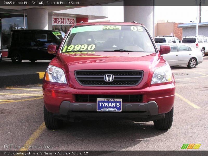 Redrock Pearl / Saddle 2005 Honda Pilot EX 4WD