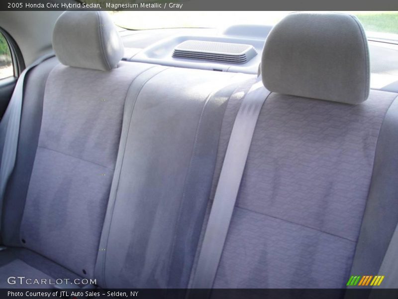 Magnesium Metallic / Gray 2005 Honda Civic Hybrid Sedan