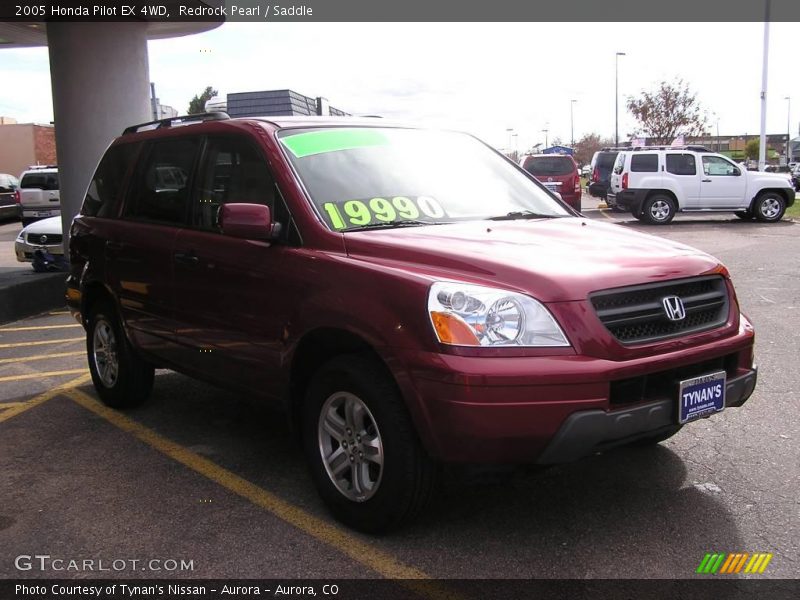 Redrock Pearl / Saddle 2005 Honda Pilot EX 4WD