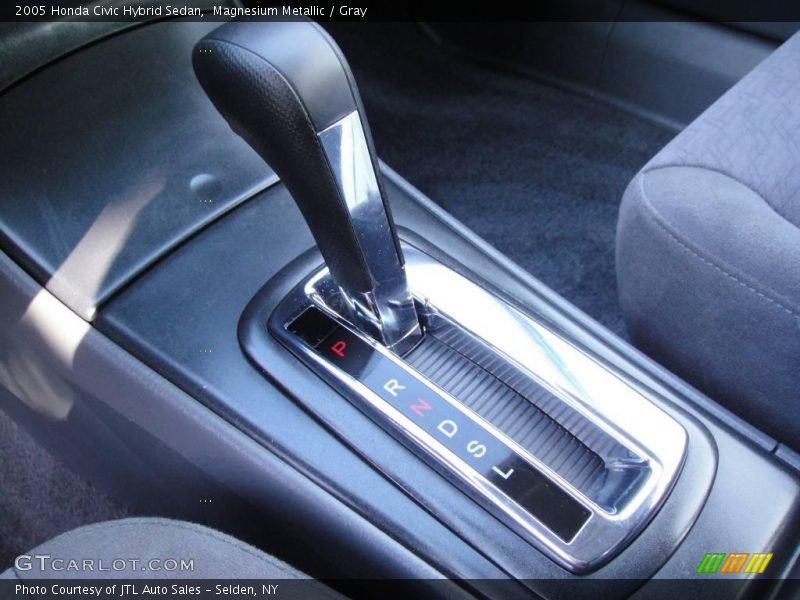 Magnesium Metallic / Gray 2005 Honda Civic Hybrid Sedan