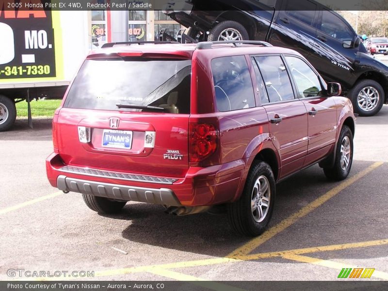 Redrock Pearl / Saddle 2005 Honda Pilot EX 4WD