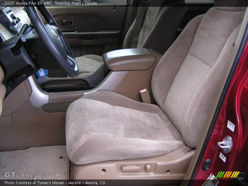 Redrock Pearl / Saddle 2005 Honda Pilot EX 4WD