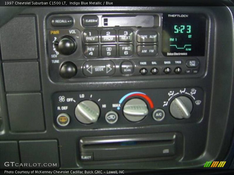 Indigo Blue Metallic / Blue 1997 Chevrolet Suburban C1500 LT