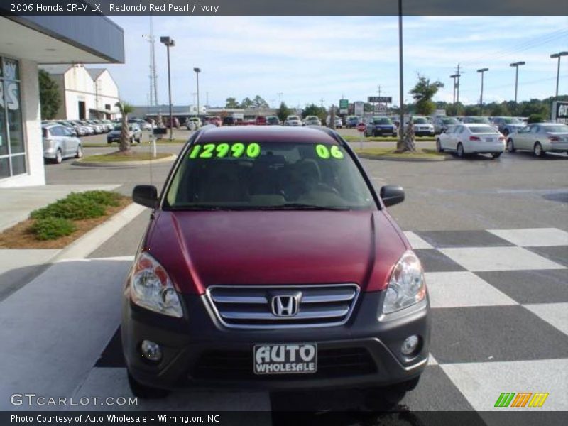 Redondo Red Pearl / Ivory 2006 Honda CR-V LX