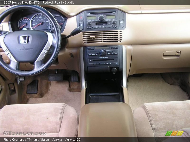 Redrock Pearl / Saddle 2005 Honda Pilot EX 4WD