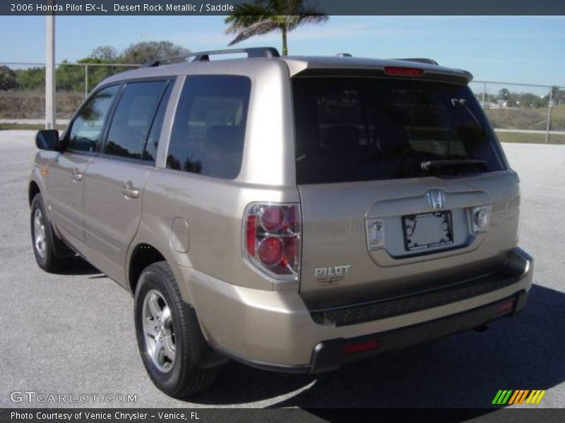 Desert Rock Metallic / Saddle 2006 Honda Pilot EX-L