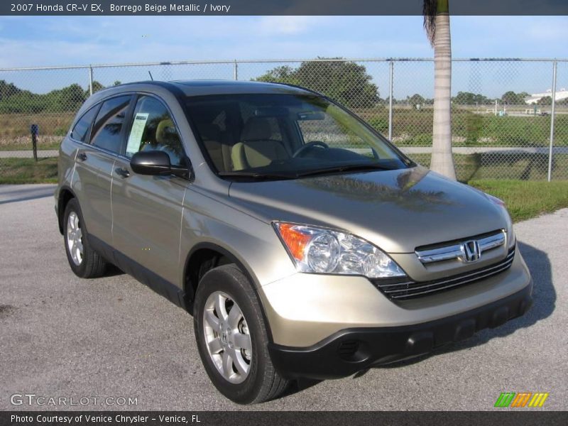 Borrego Beige Metallic / Ivory 2007 Honda CR-V EX