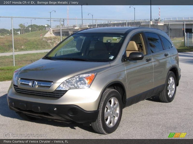 Borrego Beige Metallic / Ivory 2007 Honda CR-V EX