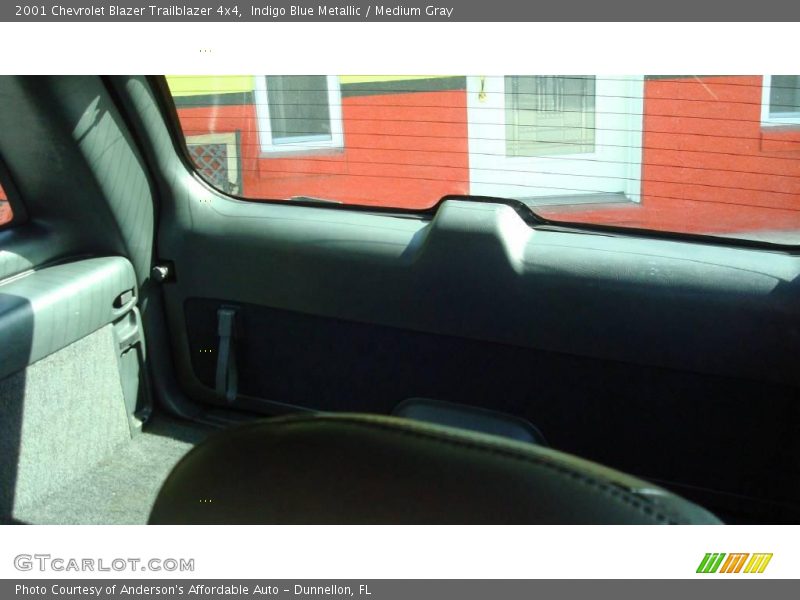 Indigo Blue Metallic / Medium Gray 2001 Chevrolet Blazer Trailblazer 4x4