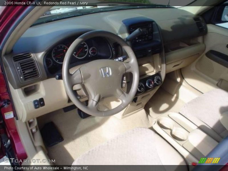 Redondo Red Pearl / Ivory 2006 Honda CR-V LX