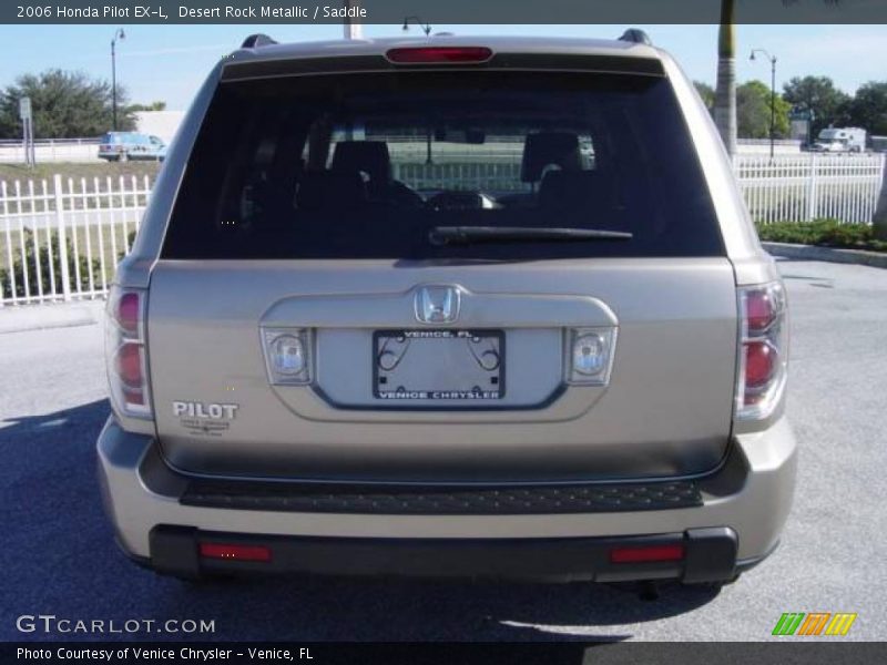 Desert Rock Metallic / Saddle 2006 Honda Pilot EX-L