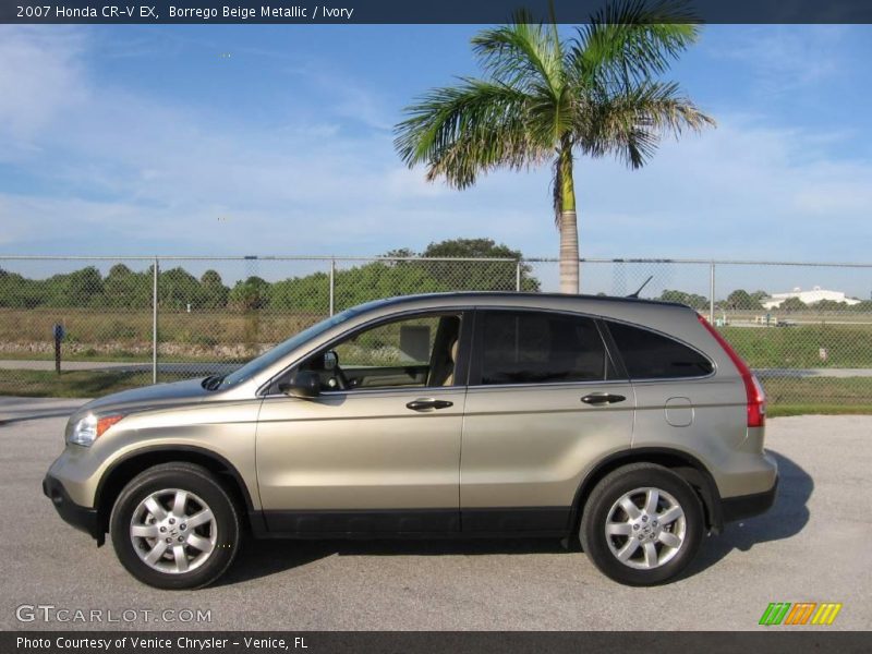 Borrego Beige Metallic / Ivory 2007 Honda CR-V EX