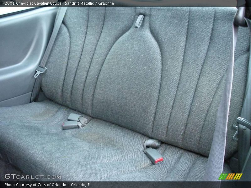 Sandrift Metallic / Graphite 2001 Chevrolet Cavalier Coupe