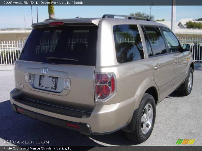 Desert Rock Metallic / Saddle 2006 Honda Pilot EX-L