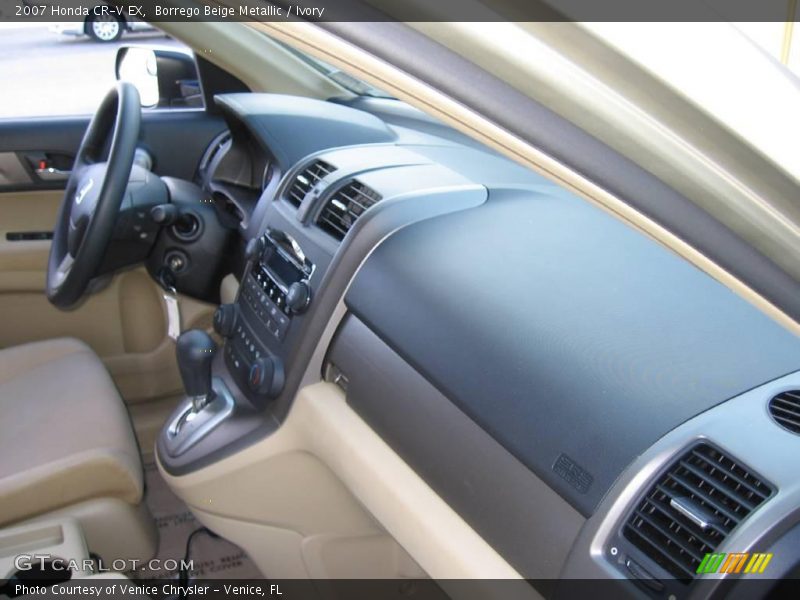 Borrego Beige Metallic / Ivory 2007 Honda CR-V EX