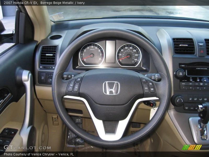Borrego Beige Metallic / Ivory 2007 Honda CR-V EX