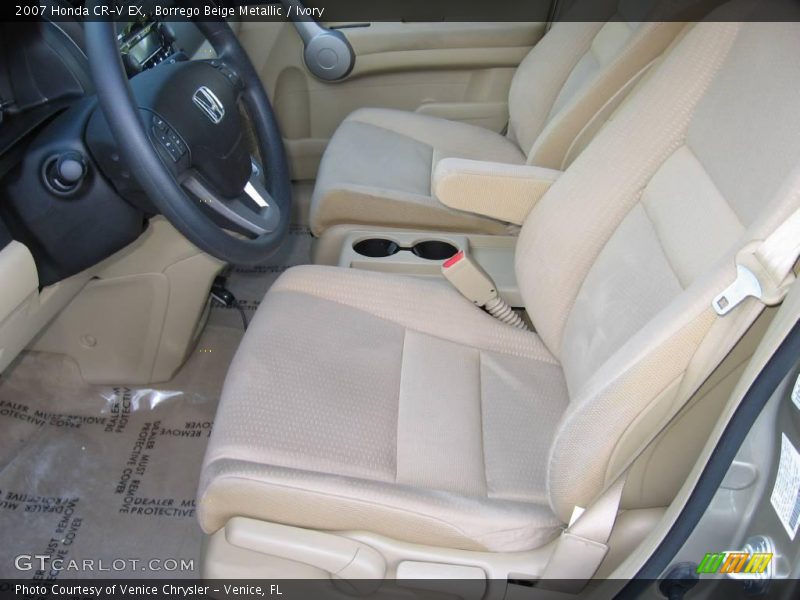Borrego Beige Metallic / Ivory 2007 Honda CR-V EX