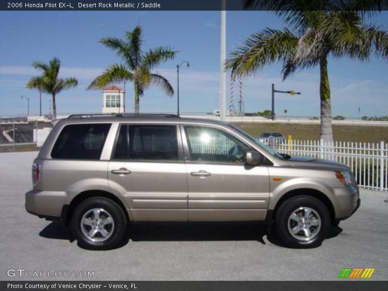 Desert Rock Metallic / Saddle 2006 Honda Pilot EX-L