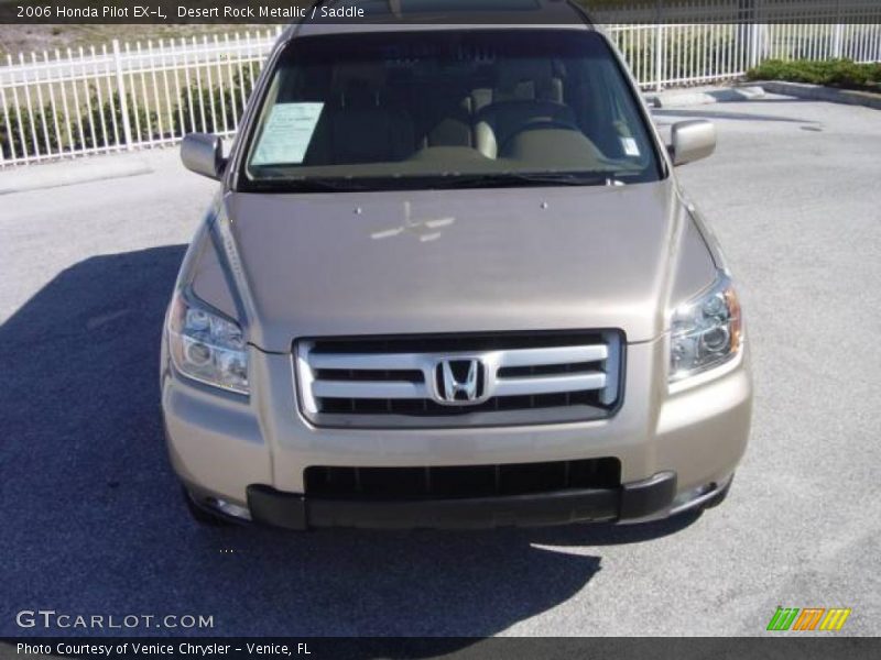 Desert Rock Metallic / Saddle 2006 Honda Pilot EX-L