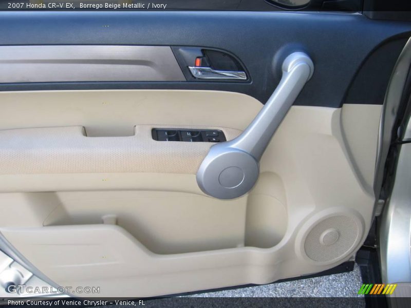 Borrego Beige Metallic / Ivory 2007 Honda CR-V EX