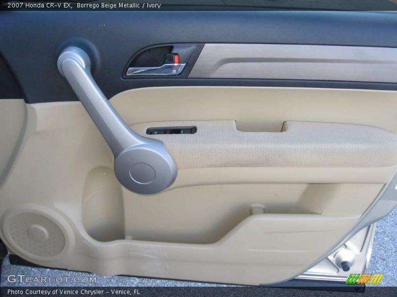 Borrego Beige Metallic / Ivory 2007 Honda CR-V EX