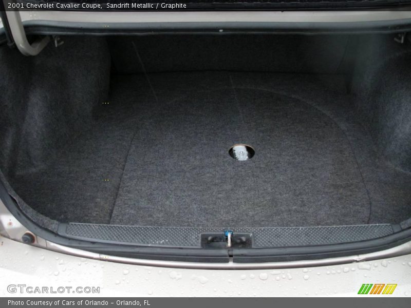 Sandrift Metallic / Graphite 2001 Chevrolet Cavalier Coupe