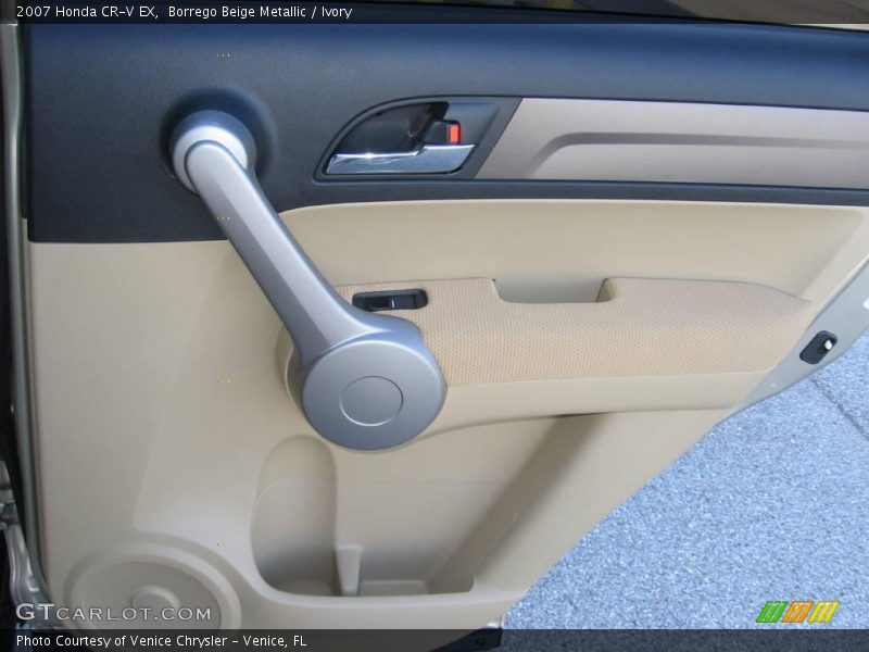 Borrego Beige Metallic / Ivory 2007 Honda CR-V EX