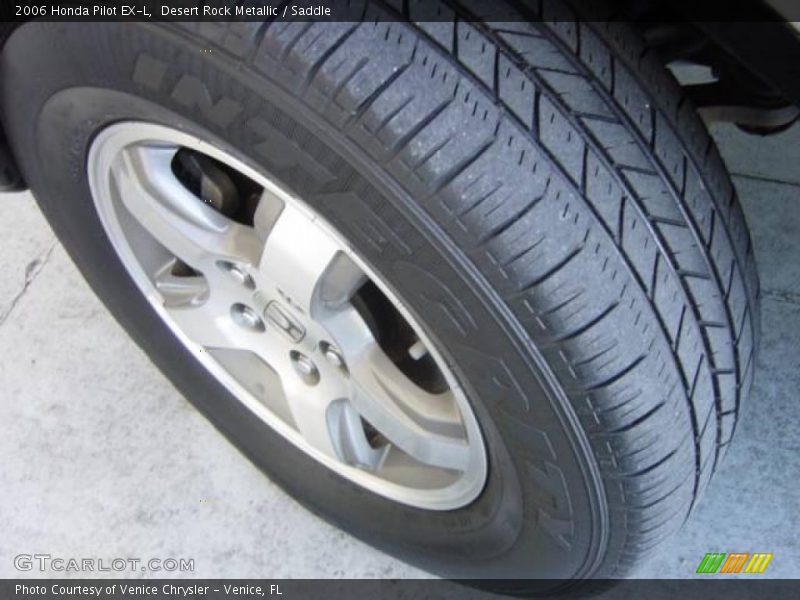 Desert Rock Metallic / Saddle 2006 Honda Pilot EX-L