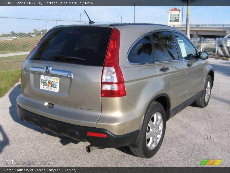 Borrego Beige Metallic / Ivory 2007 Honda CR-V EX