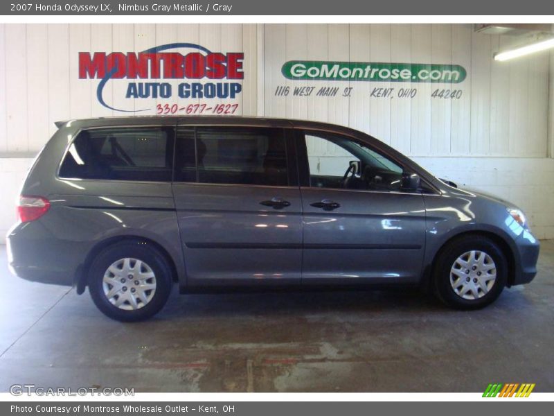 Nimbus Gray Metallic / Gray 2007 Honda Odyssey LX