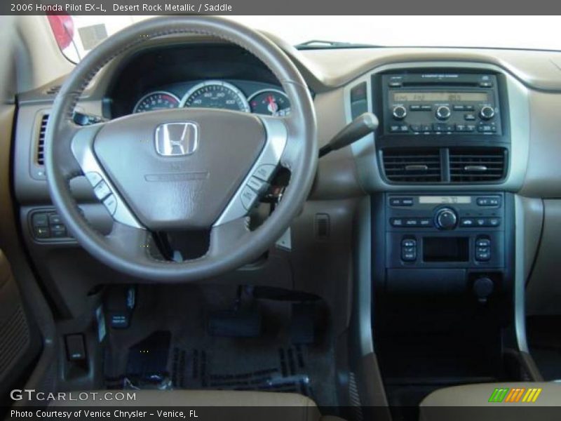 Desert Rock Metallic / Saddle 2006 Honda Pilot EX-L