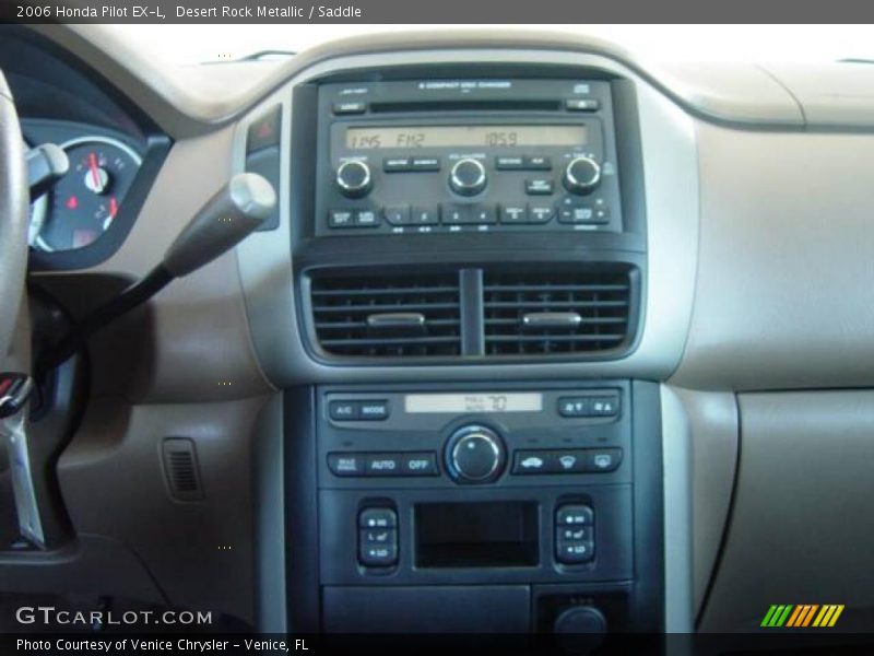 Desert Rock Metallic / Saddle 2006 Honda Pilot EX-L