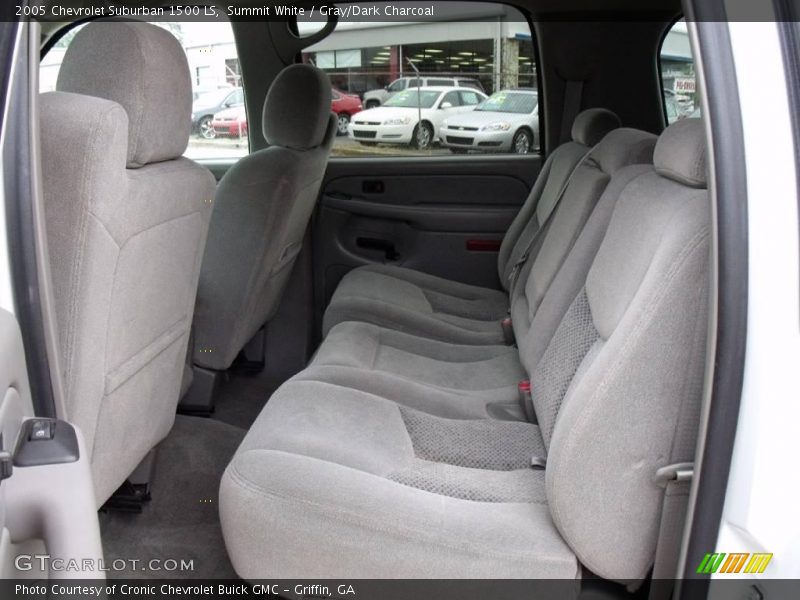 Summit White / Gray/Dark Charcoal 2005 Chevrolet Suburban 1500 LS