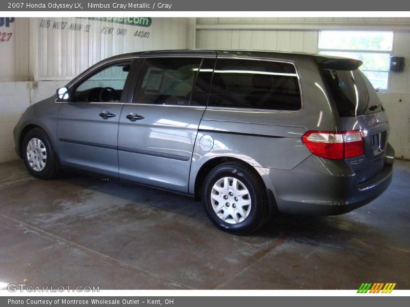Nimbus Gray Metallic / Gray 2007 Honda Odyssey LX