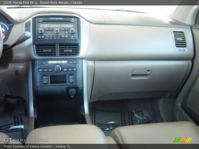 Desert Rock Metallic / Saddle 2006 Honda Pilot EX-L