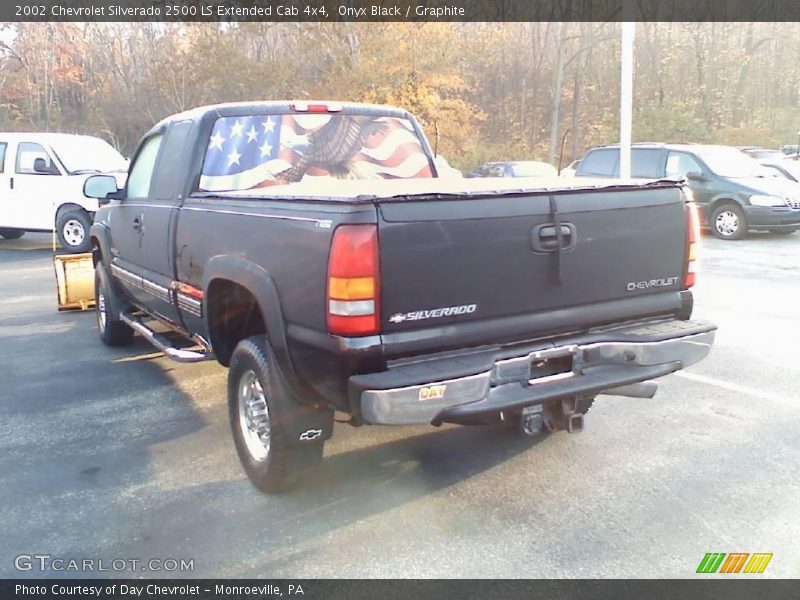 Onyx Black / Graphite 2002 Chevrolet Silverado 2500 LS Extended Cab 4x4