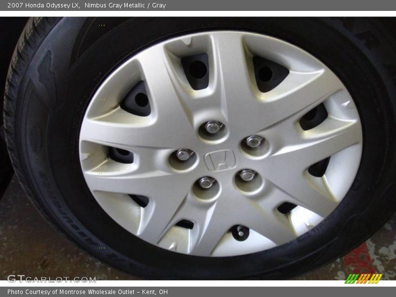 Nimbus Gray Metallic / Gray 2007 Honda Odyssey LX