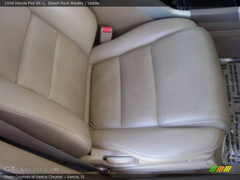 Desert Rock Metallic / Saddle 2006 Honda Pilot EX-L