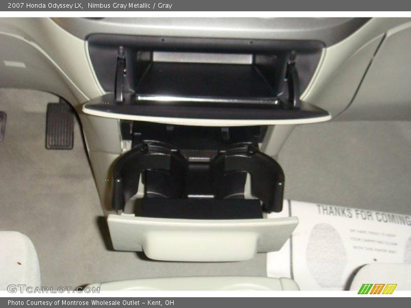 Nimbus Gray Metallic / Gray 2007 Honda Odyssey LX