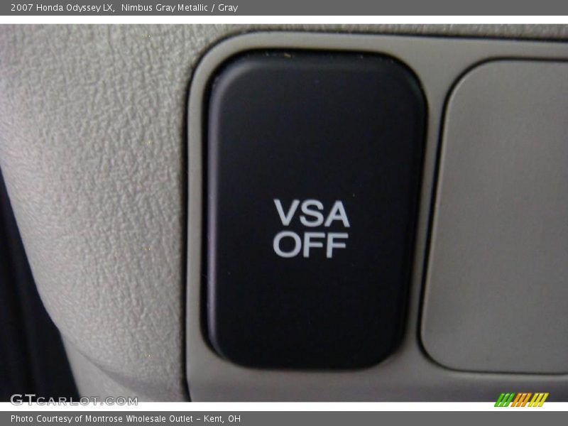 Nimbus Gray Metallic / Gray 2007 Honda Odyssey LX