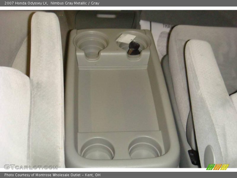 Nimbus Gray Metallic / Gray 2007 Honda Odyssey LX