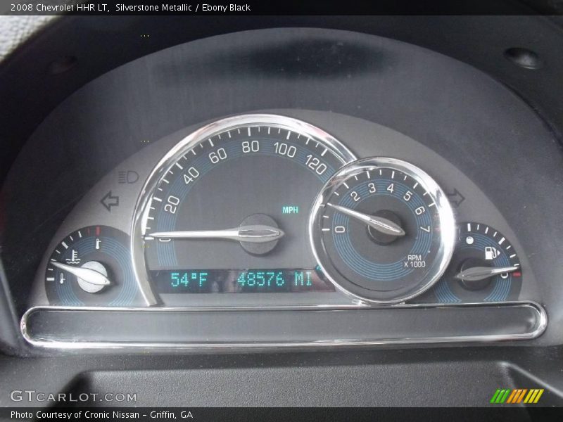 Silverstone Metallic / Ebony Black 2008 Chevrolet HHR LT