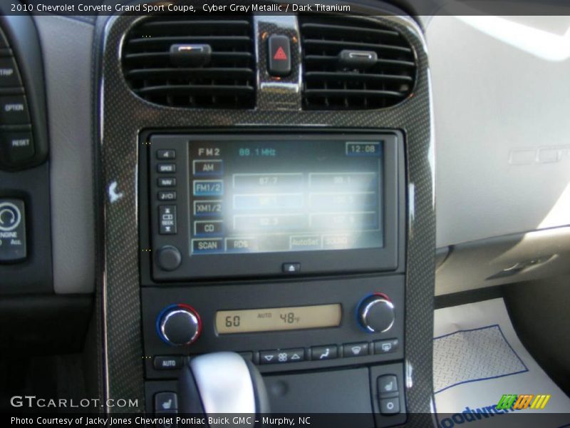 Cyber Gray Metallic / Dark Titanium 2010 Chevrolet Corvette Grand Sport Coupe