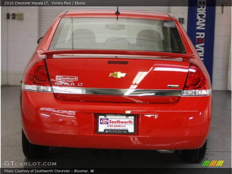 Victory Red / Ebony 2010 Chevrolet Impala LT