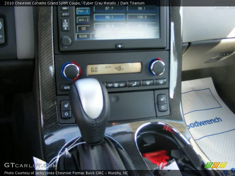 Cyber Gray Metallic / Dark Titanium 2010 Chevrolet Corvette Grand Sport Coupe