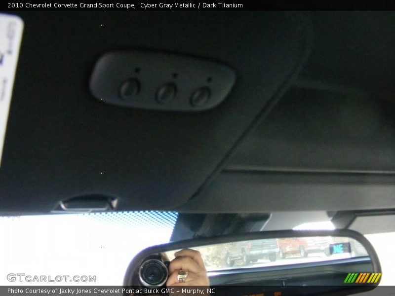Cyber Gray Metallic / Dark Titanium 2010 Chevrolet Corvette Grand Sport Coupe