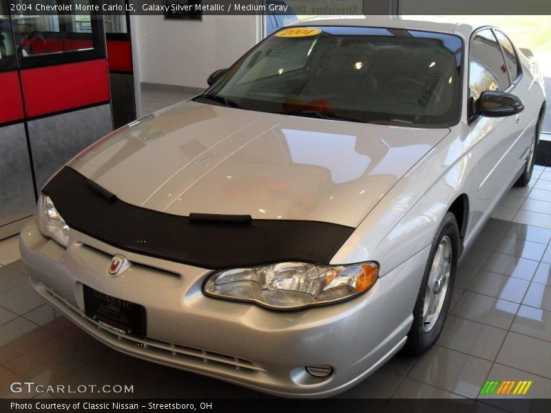 Galaxy Silver Metallic / Medium Gray 2004 Chevrolet Monte Carlo LS