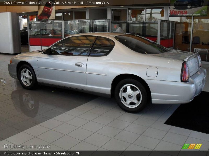 Galaxy Silver Metallic / Medium Gray 2004 Chevrolet Monte Carlo LS
