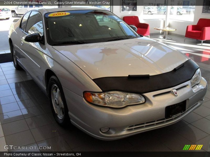 Galaxy Silver Metallic / Medium Gray 2004 Chevrolet Monte Carlo LS