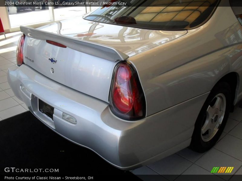 Galaxy Silver Metallic / Medium Gray 2004 Chevrolet Monte Carlo LS